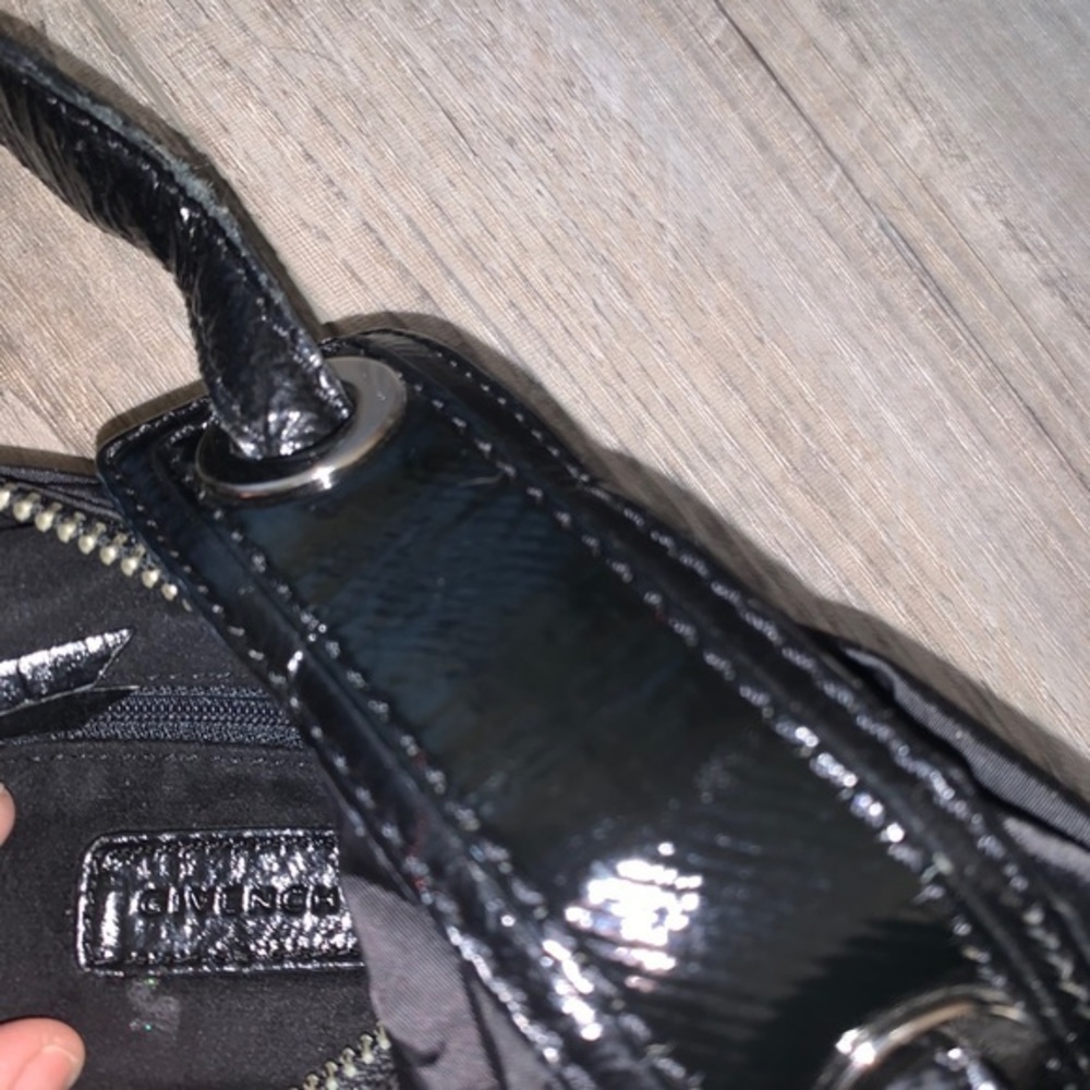 AUTHENTICATED Givenchy black monogram hobo bag shoulder RARE - Picture 13 of 14